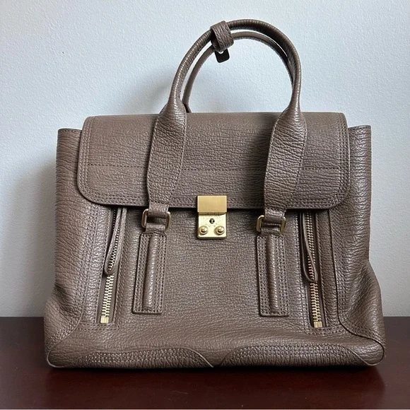 3.1 Phillip Lim Bags Authentic 3 Phillip Pashli Taupe Calf